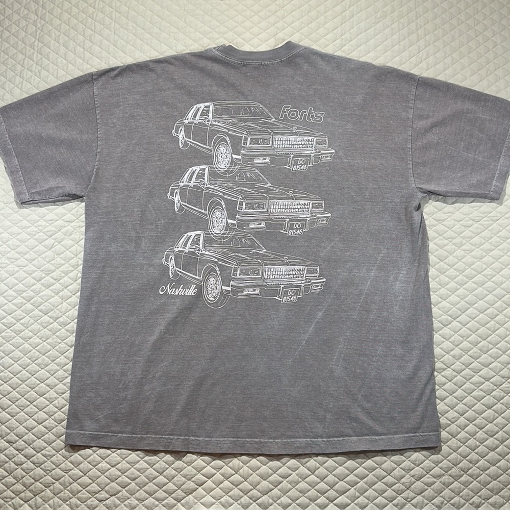 Fort’s Nashville Mens XXL 100% T Shirt. Light Brown.